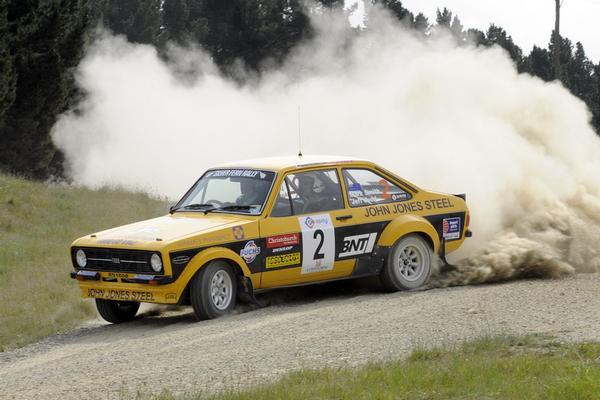 Jeff Judd showing his winning style at the last epay Silver Fern Rally